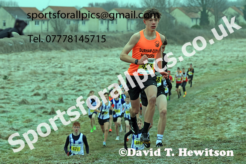 Boys under-15s 2025 Start Fitness NEHL, Wrekenton, Gateshead. Photo: David T. Hewitson/Sports for All Pics